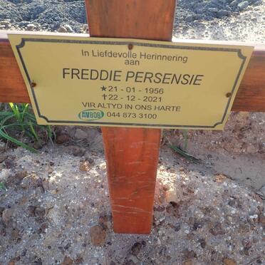 PERSENSIE Freddie 1956-2021