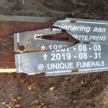 PRENS M?? ??ette 1987-2019