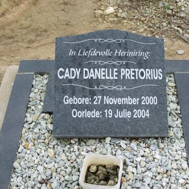 PRETORIUS Cady Danelle 2000-2004