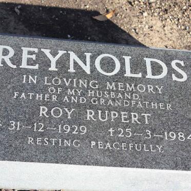 REYNOLDS Roy Rupert 1929-1984