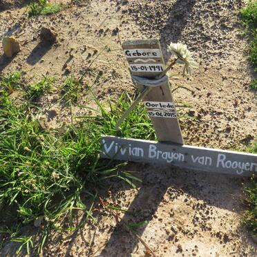 ROOYEN Vivian Brayon, van 1991-2015