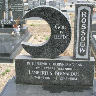 ROSSOUW Lambertus Bernardus 1905-1994