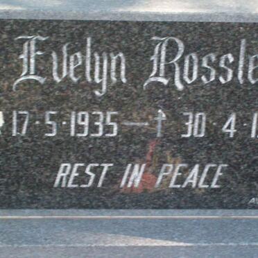 ROSSLEE Evelyn 1935-1998