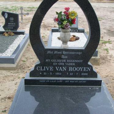 ROOYEN Clive, van 1953-2000