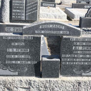 REININK G.B. 1908-1982 &amp; Ali LEMMERZAAL 1918-1960