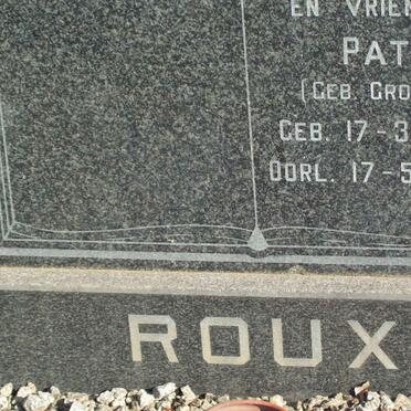 ROUX Pat nee GROVE 1917-1970