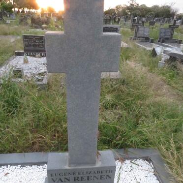 REENEN Jacob Johannes, van 1930-2015 &amp; Eugene Elizabeth 1932-1996