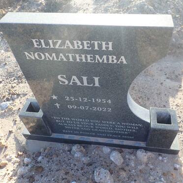 SALI Elizabeth Nomathemba 1954-2022
