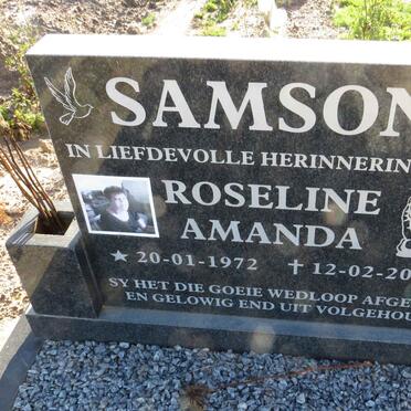 SAMSON Roseline Amanda 1972-2016