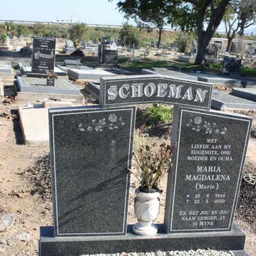 SCHOEMAN Maria Magdalena 1944-2000