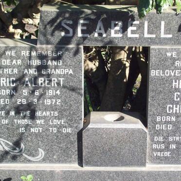 SEABELL Eric Albert 1914-1972 &amp; Henrietta Georgina Christina 1915-1989