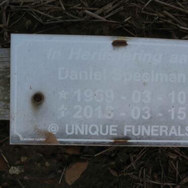 SPEELMAN Daniel 1969-2018