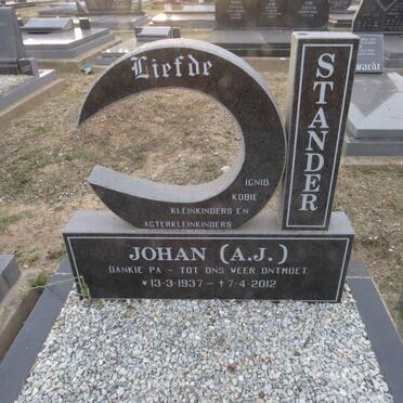 STANDER A.J. 1937-2012