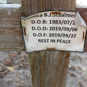 STAALME? Monica B.J. 1983-2019