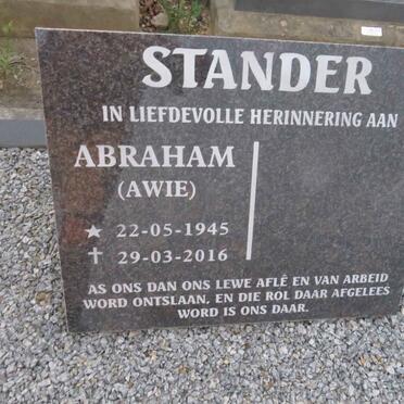 STANDER Abraham 1945-2016