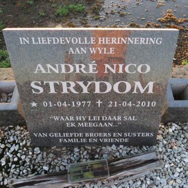 STRYDOM Andre Nico 1977-2010