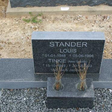 STANDER Louis 1948-1996 &amp; Tinkie GOUWS 1949-2003