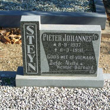 STEYN Pieter Johannes 1937-1991