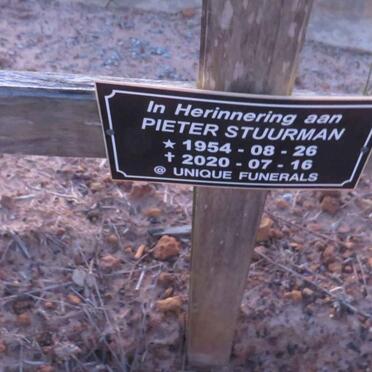 STUURMAN Pieter 1954-2020