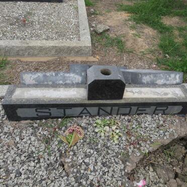 STANDER Daniel &amp; Martha BARNARD 1909-1964 