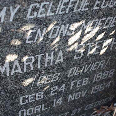 STANDER Christiaan Johannes 1889-1969 &amp; Martha Stephina OLIVIER 1888-1964 