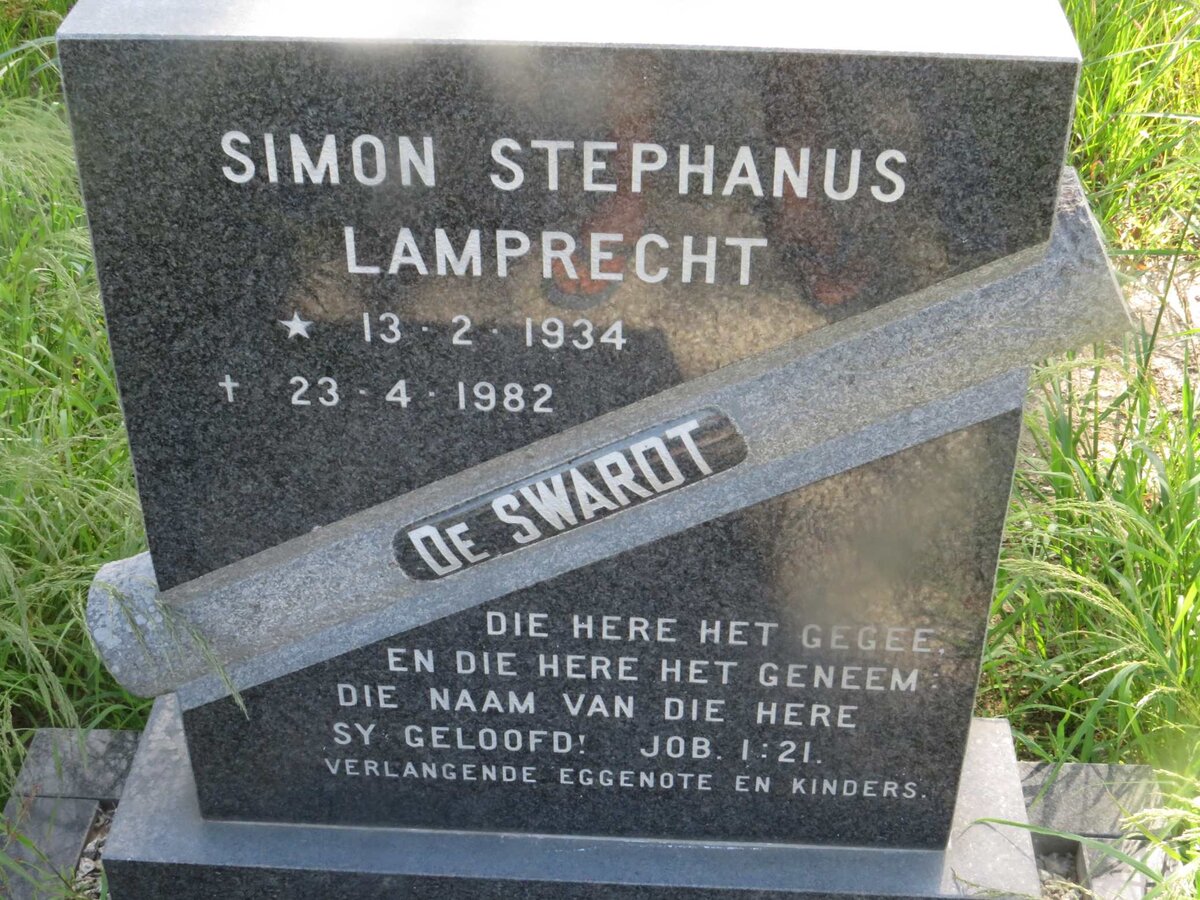 SWARDT Simon Stephanus Lamprecht, de 1934-1982