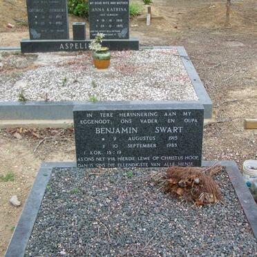 SWART Benjamin 1915-1985