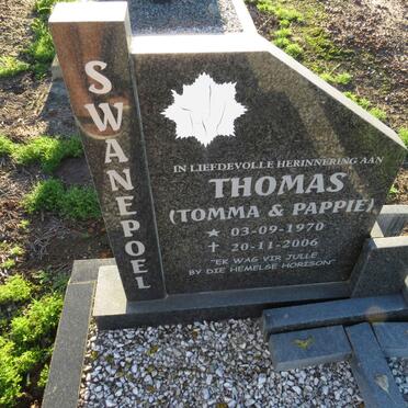 SWANEPOEL Thomas 1970-2006