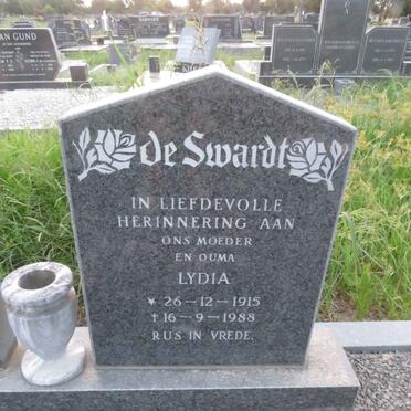 SWARDT Barend Jacobus, de 1911-1983 & Lydia 1915-1988 _1
