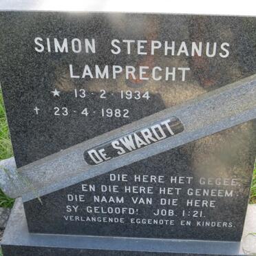SWARDT Simon Stephanus Lamprecht, de 1934-1982