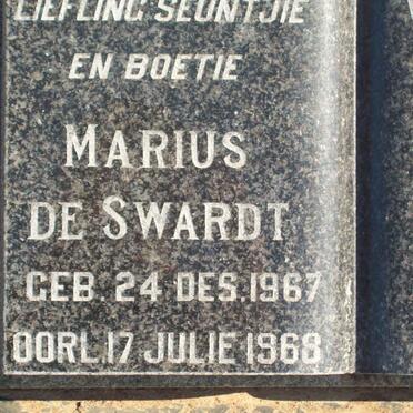 SWARDT Marius, de 1967-1968