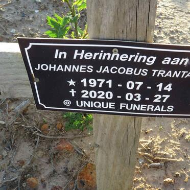 TRANTAAL Johannes Jacobus 1971-2020