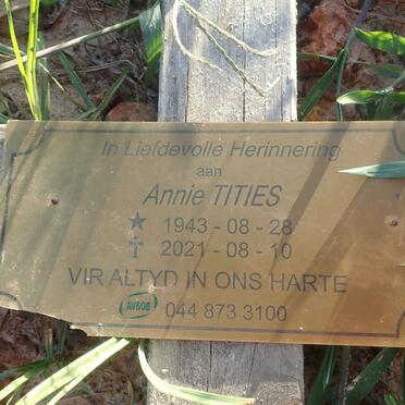 TITIES Annie 1943-2021