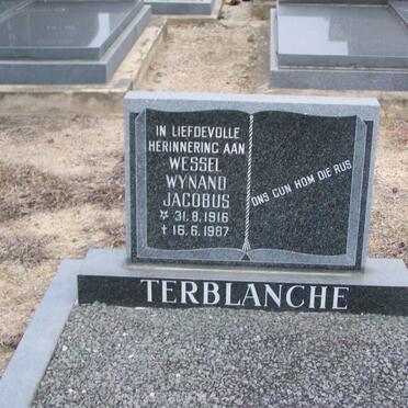 TERBLANCHE Wessel Wynand Jacobus 1916-1987