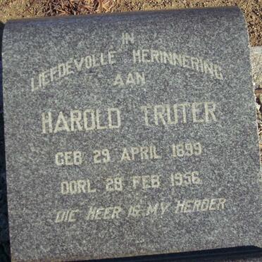 TRUTER Harold 1899-1956