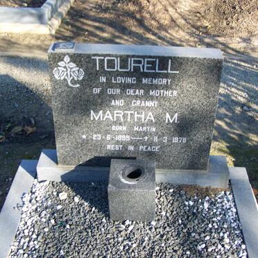 TOURRELL  Martha M. nee MARTIN 1895-1978