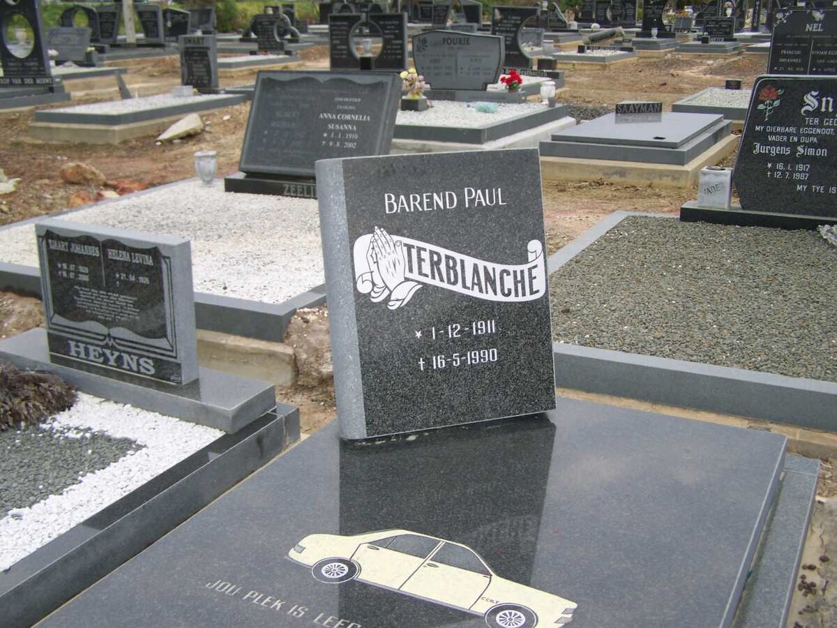 TERBLANCHE Barend Paul 1911-1990