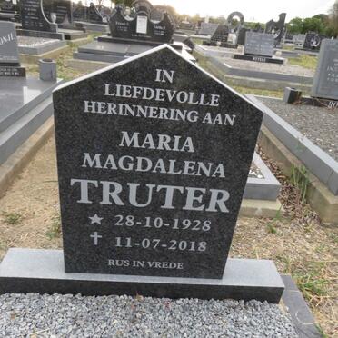 TRUTER Maria Magdalena 1928-2018