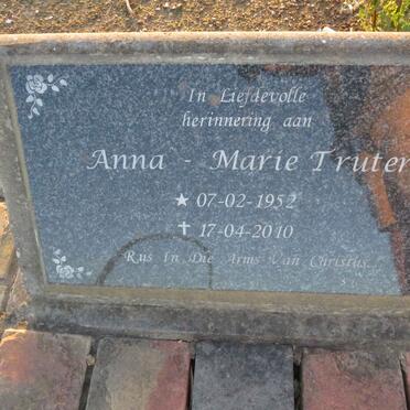 TRUTER Anna-Marie 1952-2010