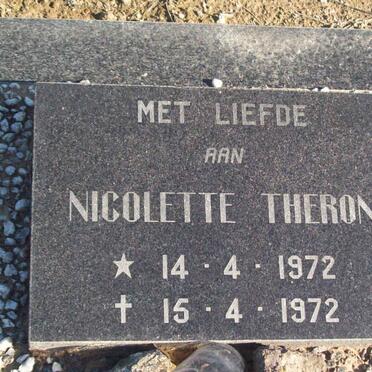 THERON Nicolette 1972-1972