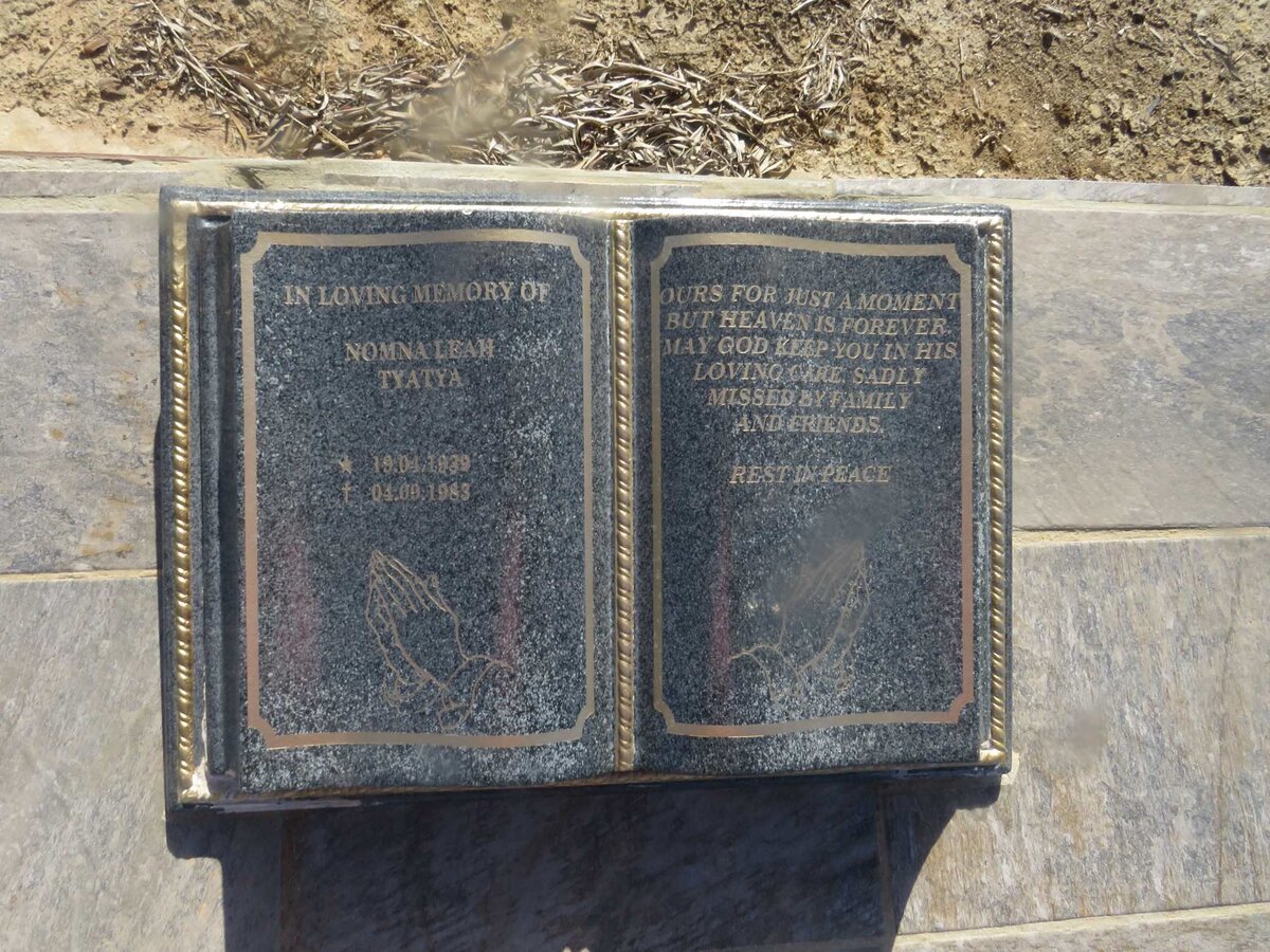 TYATYA Nomna Leah 1939-1983