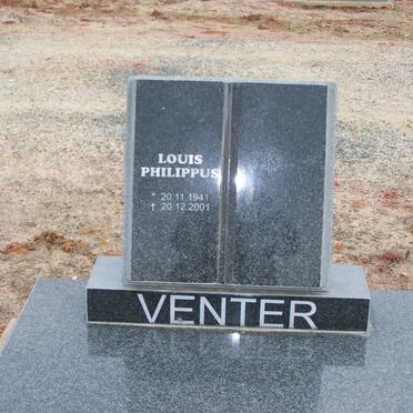 VENTER Louis Philippus 1941-2001