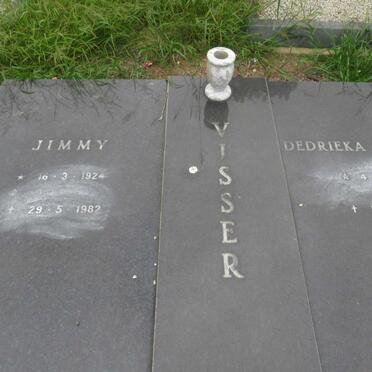 VISSER Jimmy 1924-1982 & Dedrieka Johanna 1931-2011