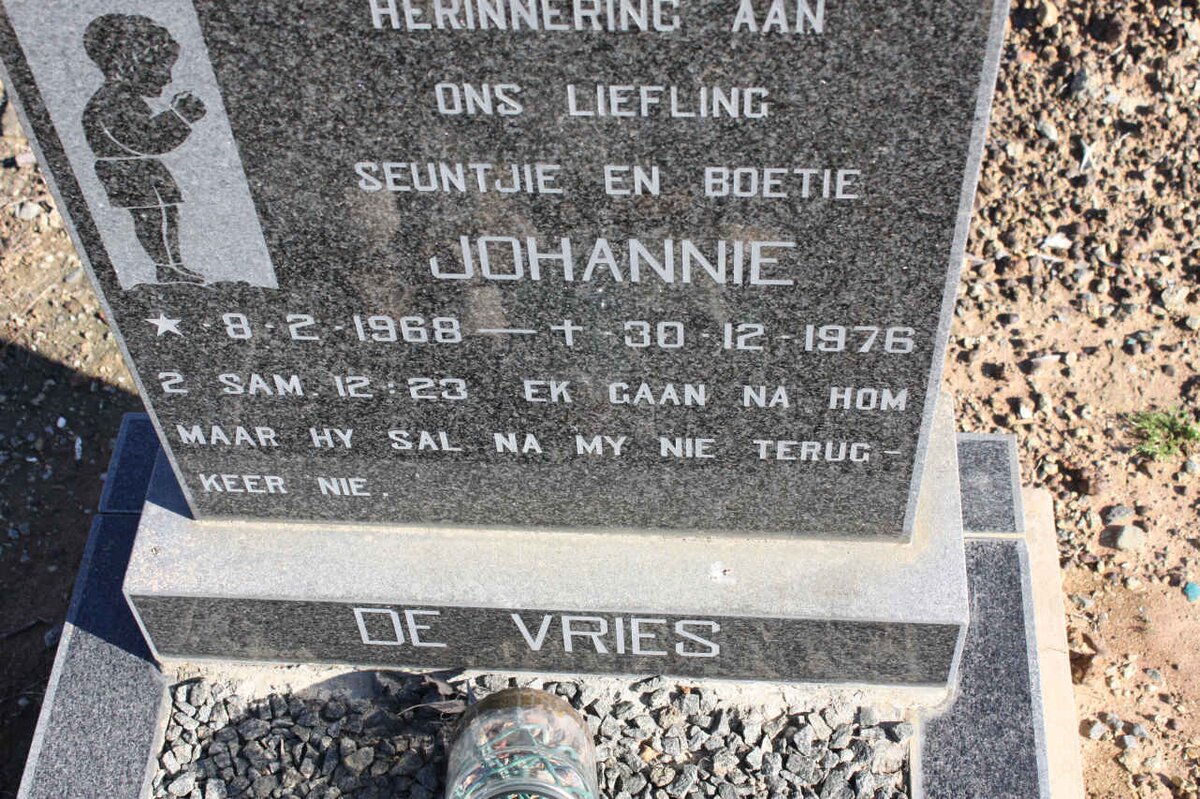 VRIES Johannie, de  1968-1976