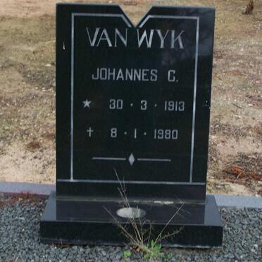 WYK Johannes C., van 1913-1980