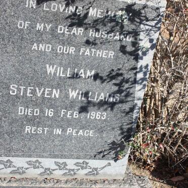 WILLIAMS William Steven -1963