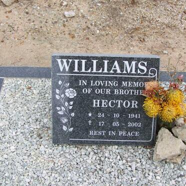 WILLIAMS Hector 1941-2002
