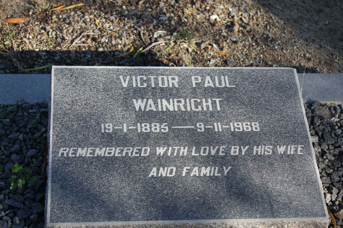WAINRIGHT Victor Paul 1885-1968