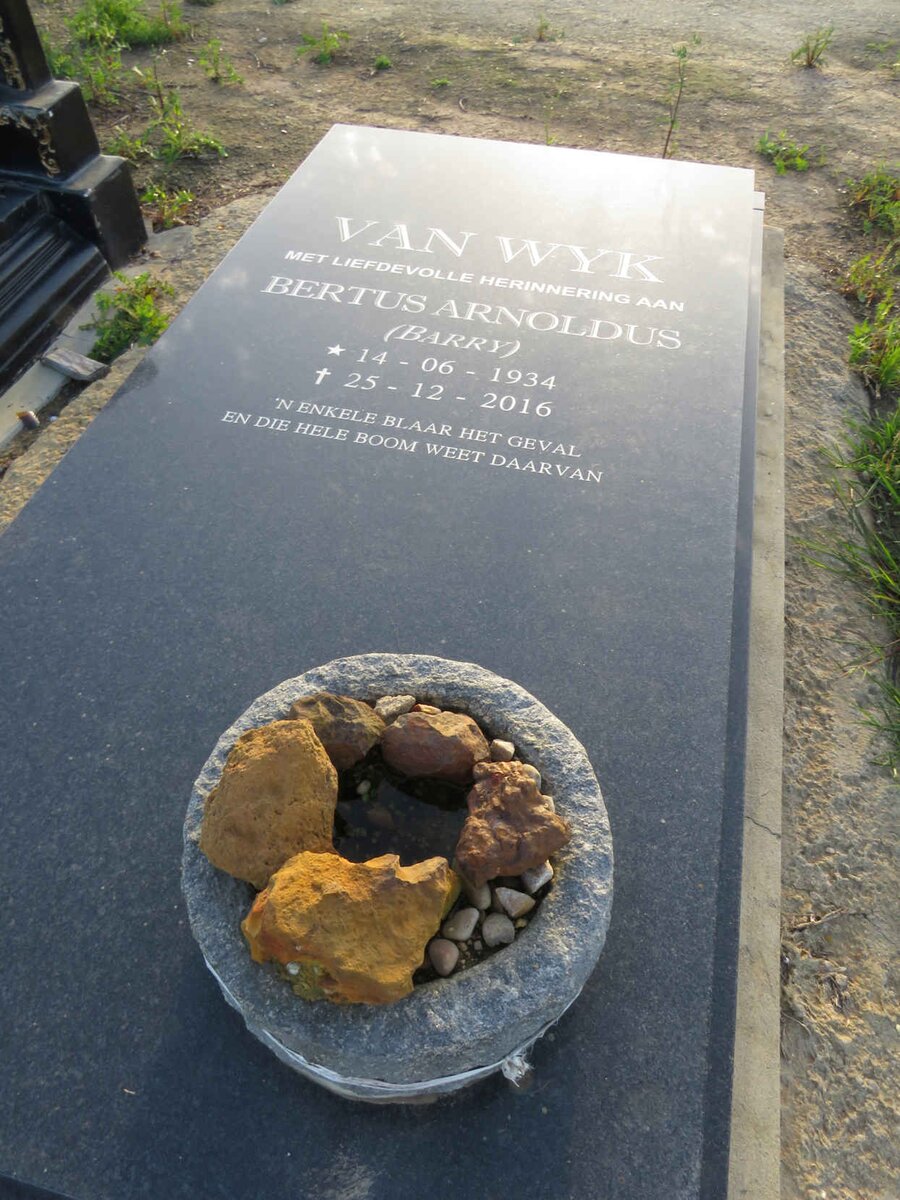 WYK Bertus Arnoldus, van 1934-2016