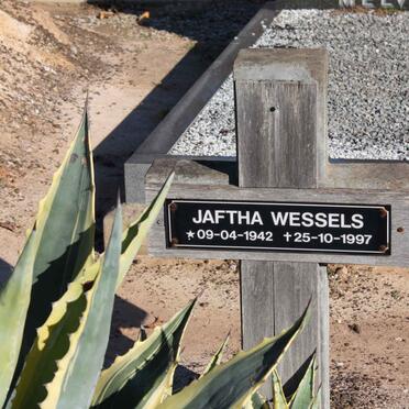 WESSELS Jaftha 1942-1997